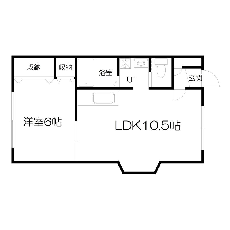 ジャスティー五稜郭2番館 201