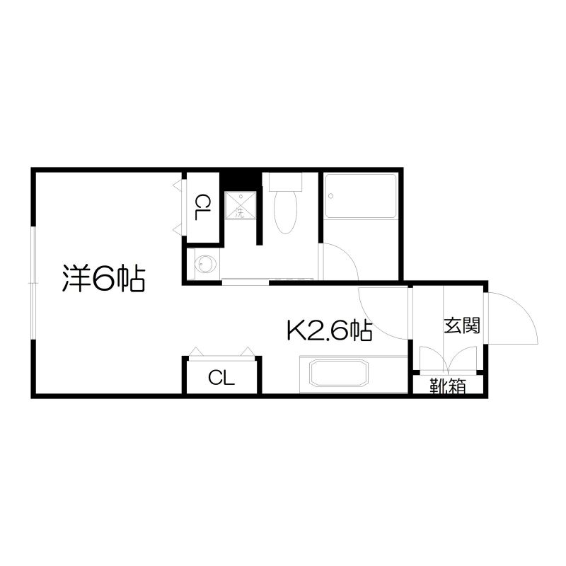 メゾンリエル学園前 202